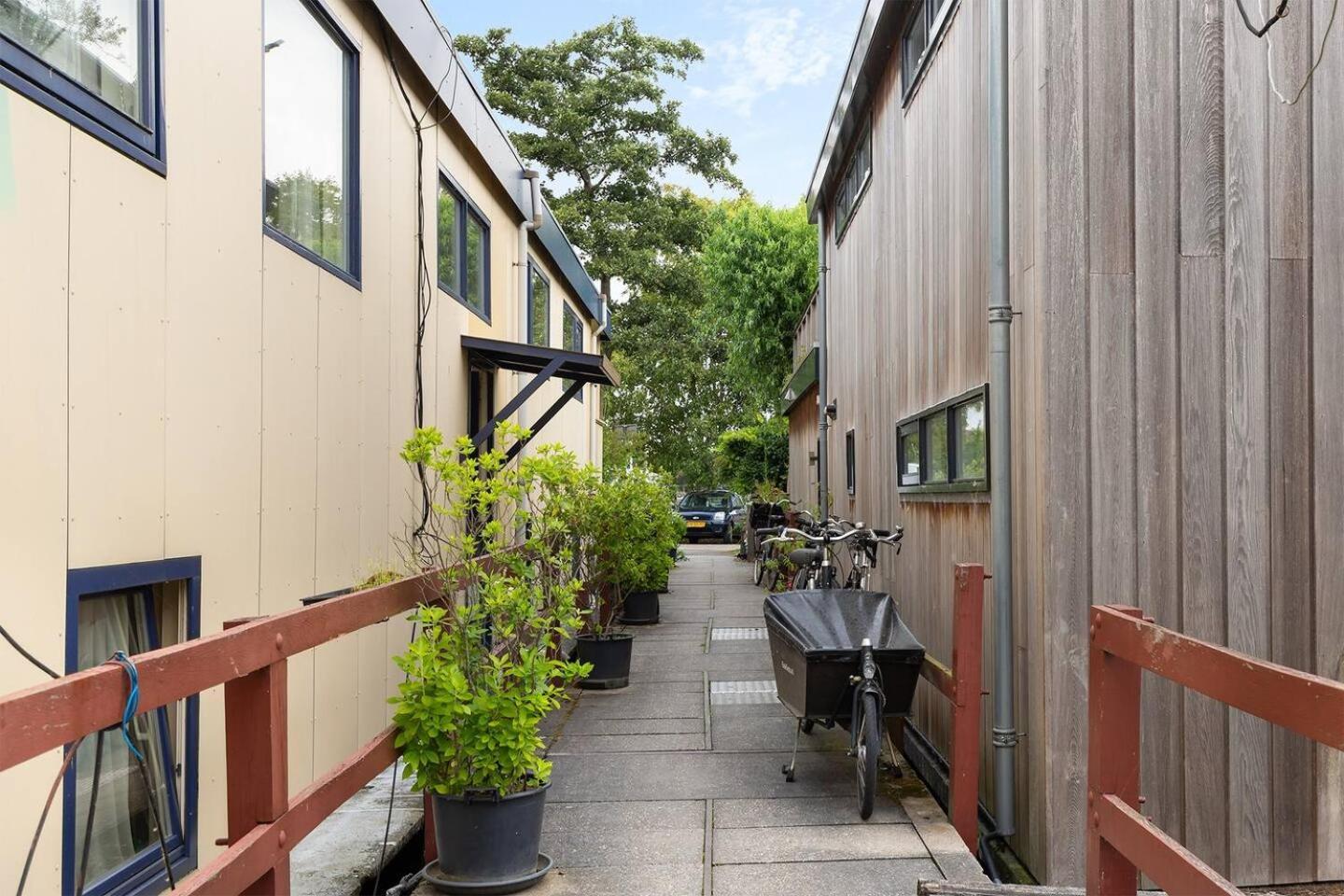 Authentic Dutch Houseboat In Amsterdam Zuid Villa Ngoại thất bức ảnh